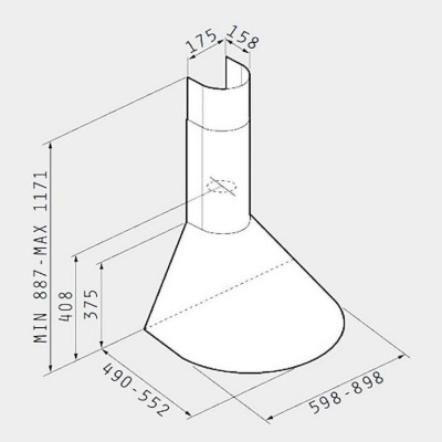 PYRAMIS ΣΤΡΟΓΓΥΛΗ ΚΑΜΙΝΑΔΑ 90  ΑΠΟΡΡΟΦΗΤΗΡΑΣ  065017901