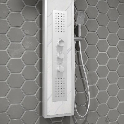 KARAG ELLI S9237-5 WHITE ΣΤΗΛΗ ΝΤΟΥΣ ΜΠΑΝΙΟΥ