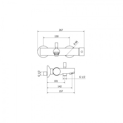 TEOREMA NEW JABIL TOTAL BLACK - ΜΠΑΤΑΡΙΑ ΜΠΑΝΙΟΥ 6373152